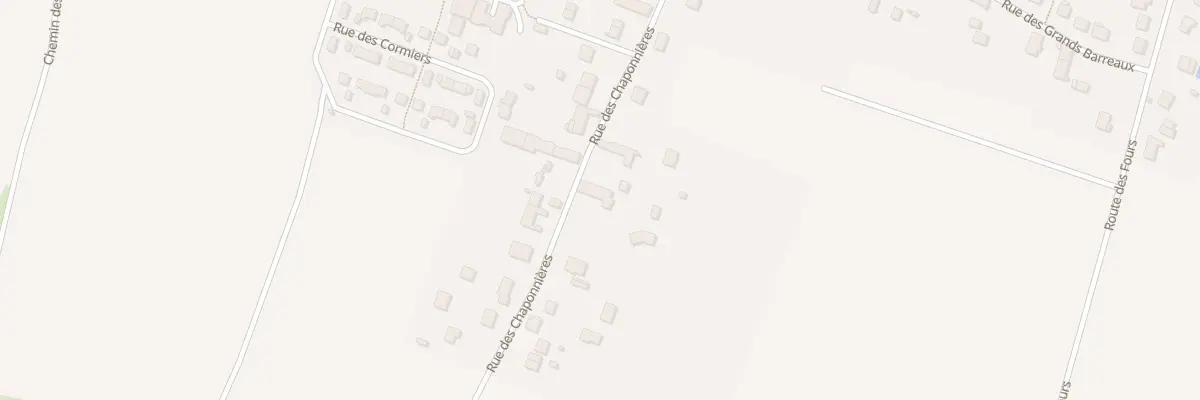 Plan du 19 Rue des Chaponnières à Gron