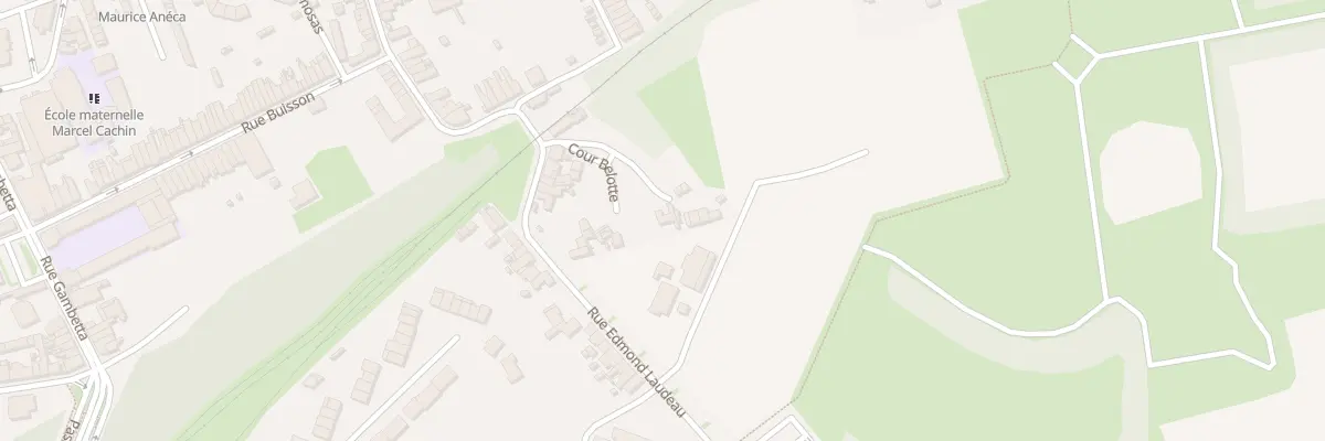 Plan du 41B Rue Edmond Laudeau à Aniche