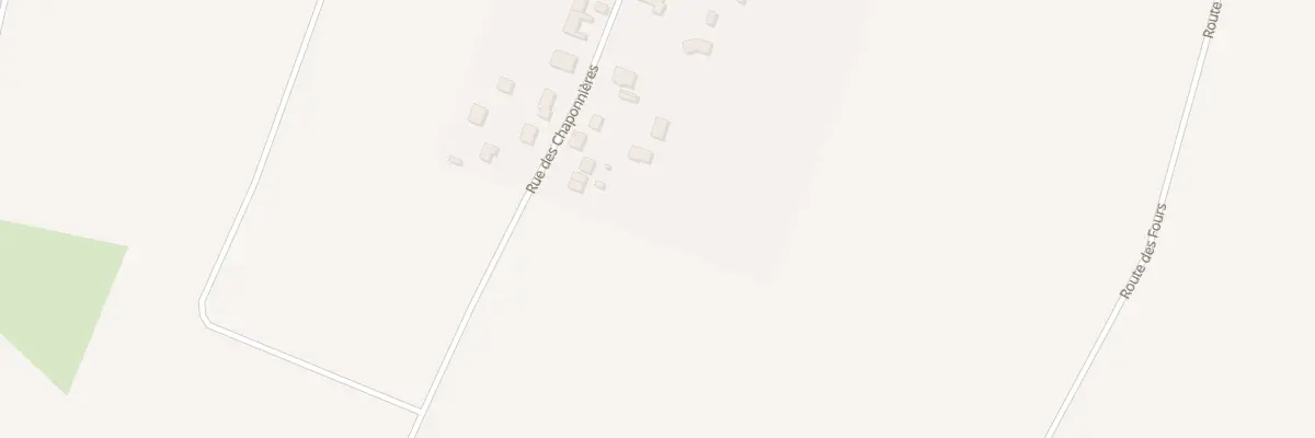 Plan du 33 Rue des Chaponnières à Gron