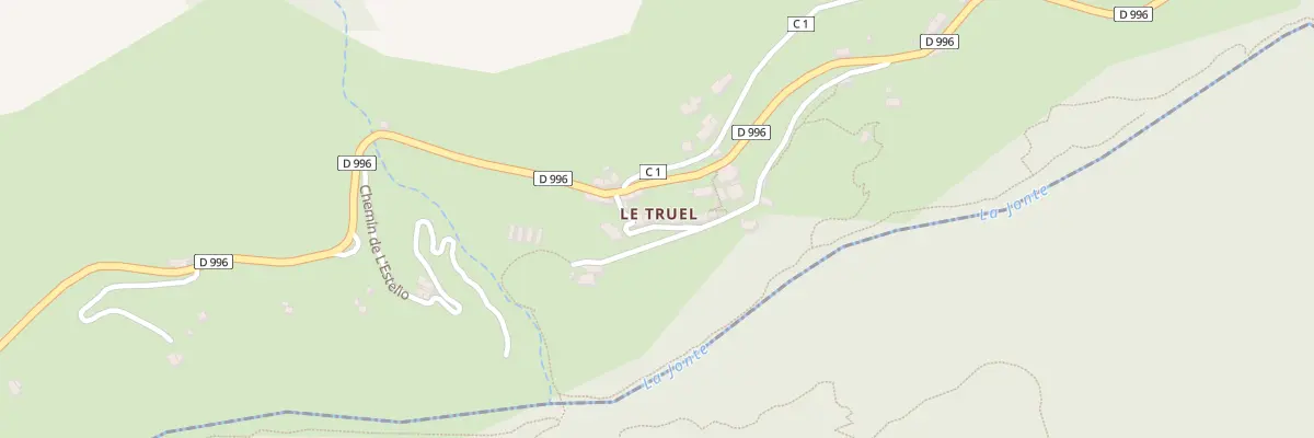 Plan du 5052 Le Truel à Saint-Pierre-des-Tripiers