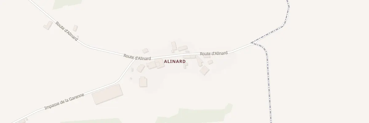 Plan du 5058 Alinard à Meillard