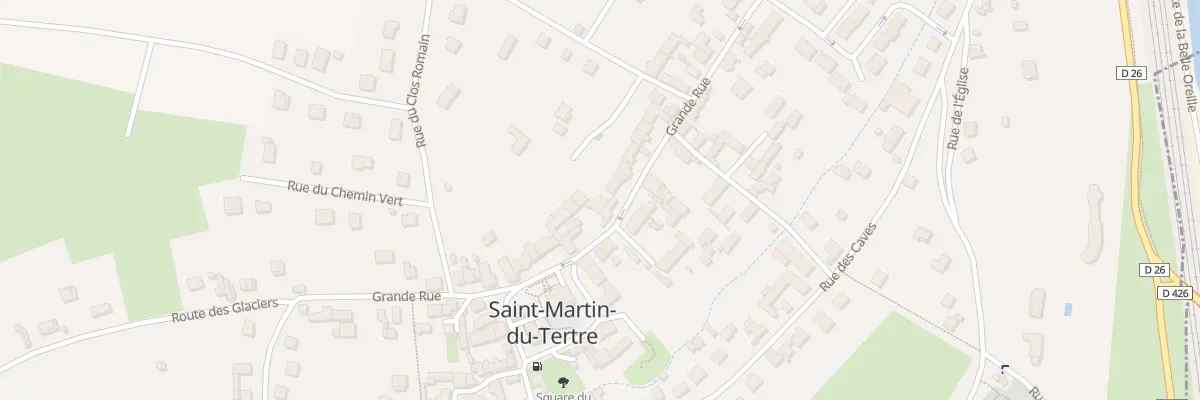 Plan du 40 Gr Grande Rue à Saint-Martin-du-Tertre