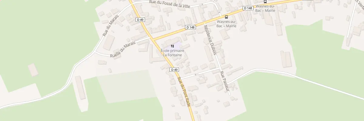 Plan du 3B Rue du Pont-rade à Wasnes-au-Bac