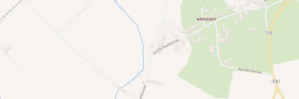 Plan du 32 Rue du Bourbonnais à Bayet