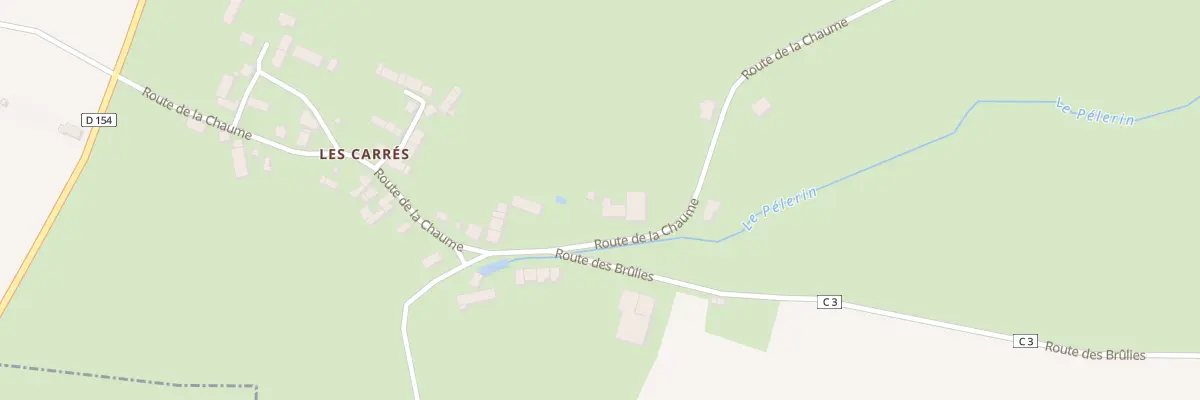 Plan du 10 Rte de la Chaume à Saint-Malo-en-Donziois