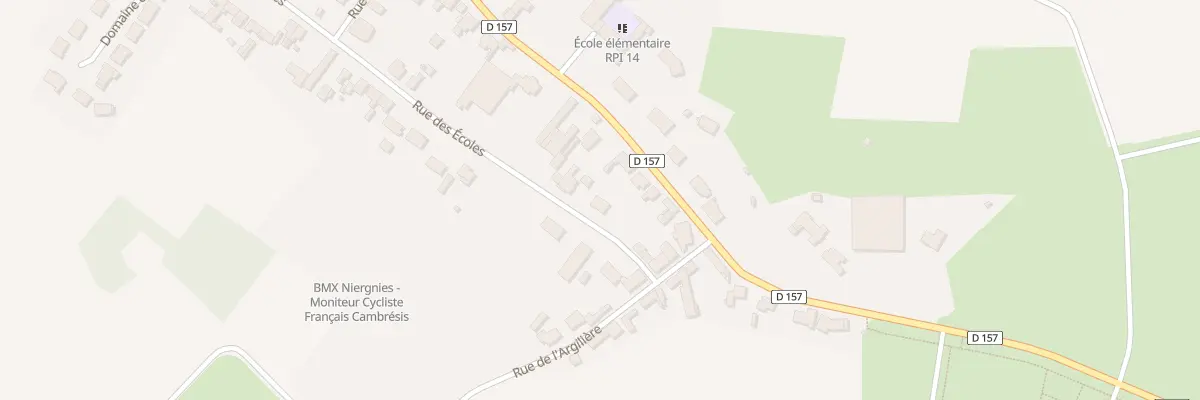 Plan du 27 Rue des Ecoles à Niergnies