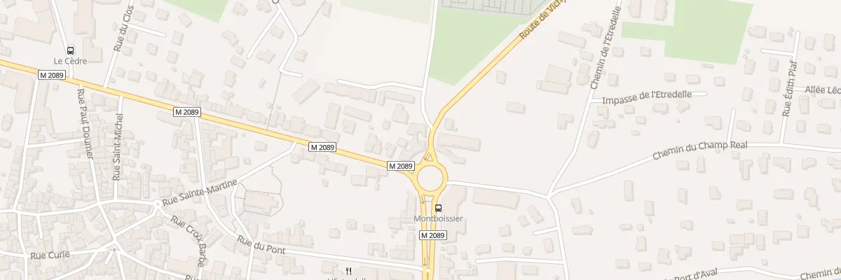 Plan du 93 Av du Docteur Besserve à Pont-du-Château