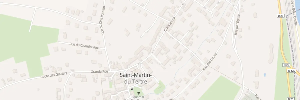 Plan du 38 Gr Grande Rue à Saint-Martin-du-Tertre