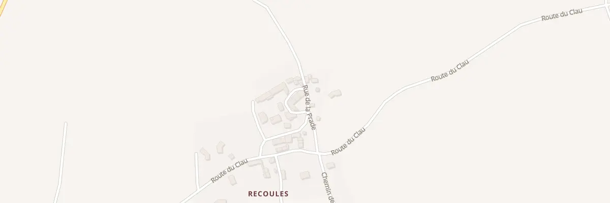 Plan du 5045 Recoules à Léotoing