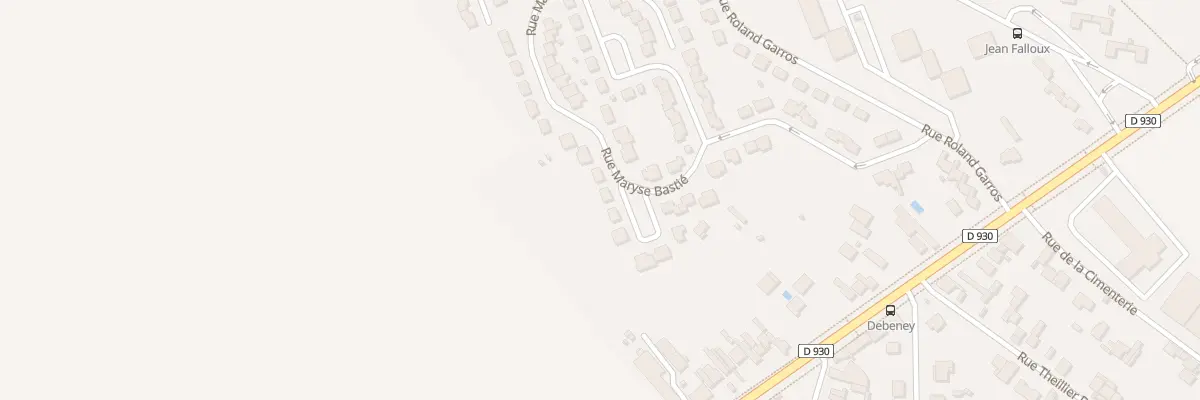 Plan du 19 Rue Maryse Bastié à Saint-Quentin