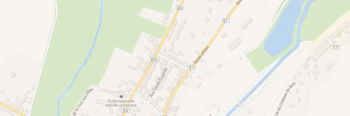 Plan du 9 Rue Saint Aubin à Entrains-sur-Nohain