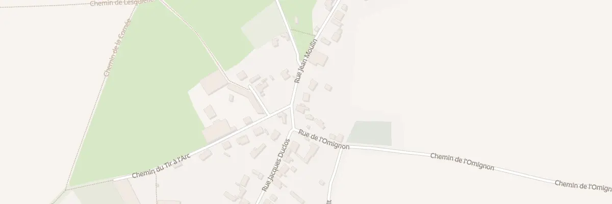 Plan du 4 Rue Jean Moulin à Nauroy