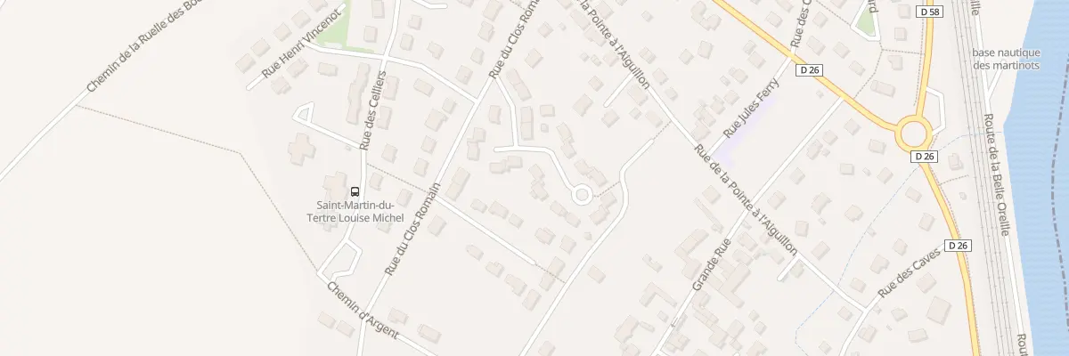 Plan du 12 Rue des Bons Amis à Saint-Martin-du-Tertre