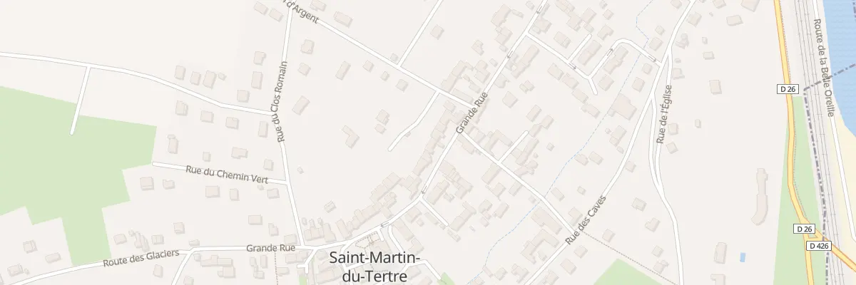 Plan du 34 Gr Grande Rue à Saint-Martin-du-Tertre