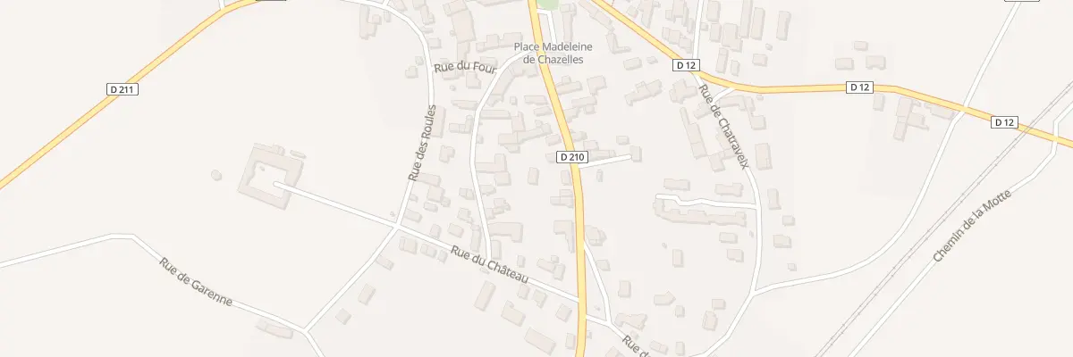 Plan du 24 Rue de la Limagne à Thuret