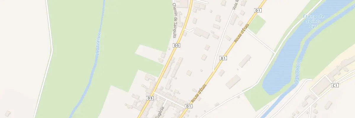 Plan du 10 Rue Jules Chambault à Entrains-sur-Nohain
