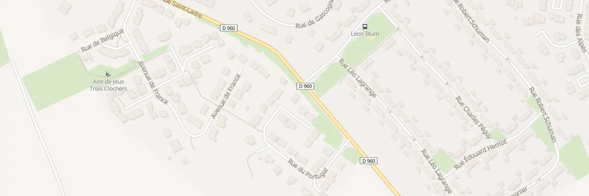 Plan du 13 Rue d’Espagne à Cambrai