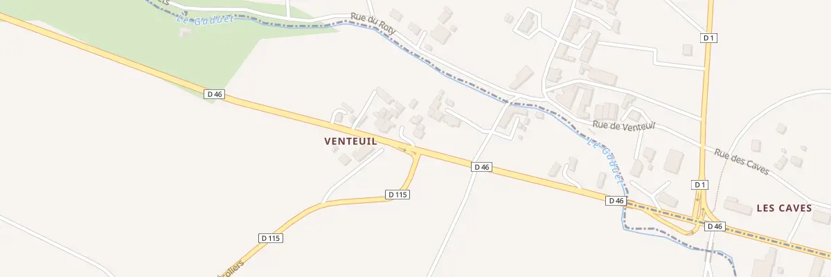 Plan du 10 Rte de Montmarault à Louchy-Montfand