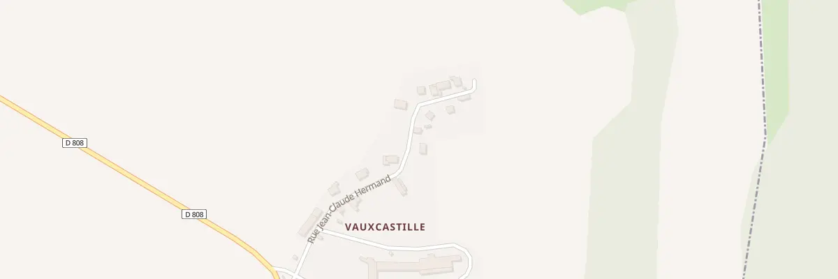 Plan du 9 Ham de Vauxcastille à Vierzy