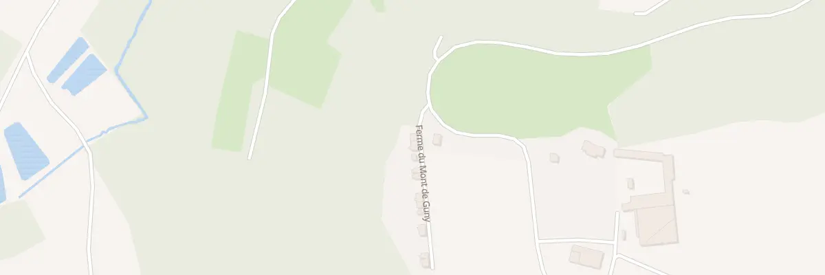 Plan du 4 Ferme du Mont de Guny à Guny