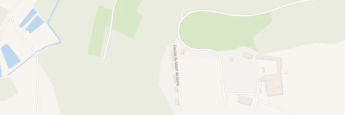 Plan du 6 Ferme du Mont de Guny à Guny