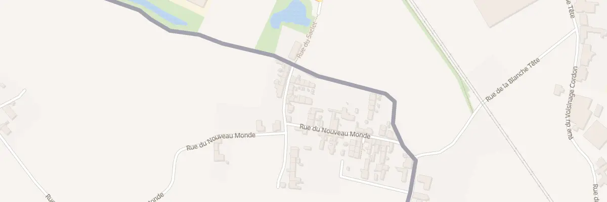 Plan du 47 Rue du Nouveau Monde à Wattrelos