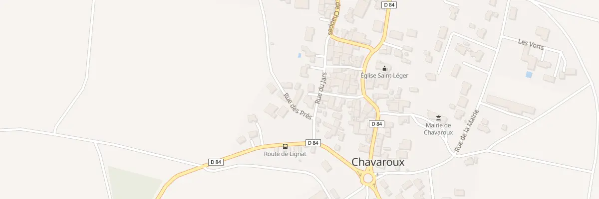 Plan du 2 Imp du Jars à Chavaroux