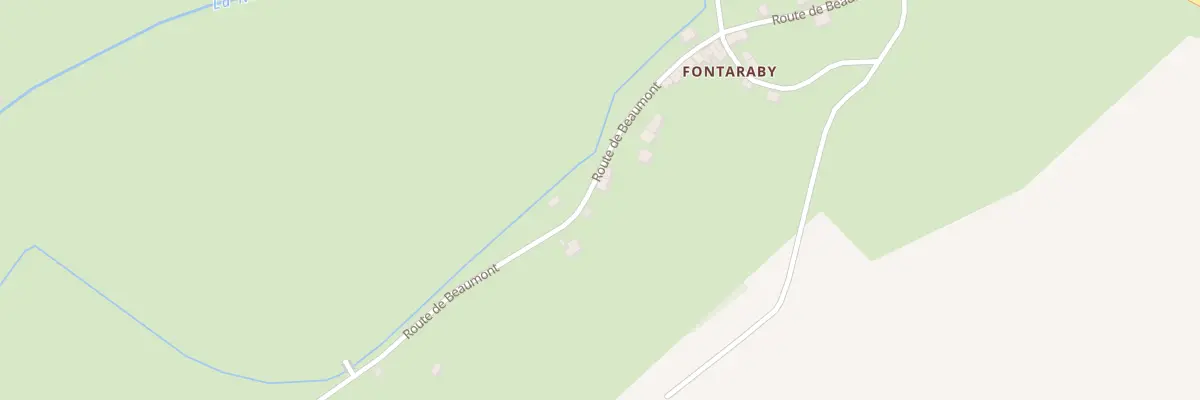 Plan du 22 Rte de Beaumont à Dompierre-sur-Nièvre