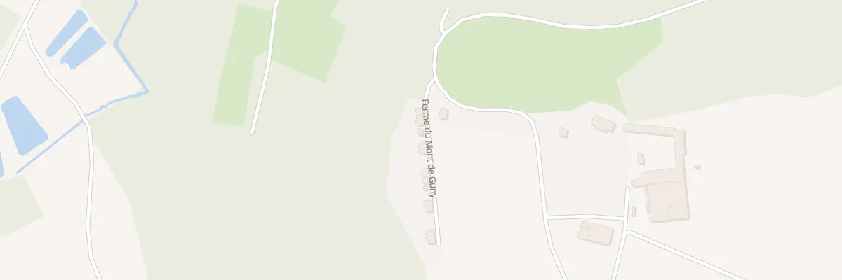 Plan du 8 Ferme du Mont de Guny à Guny