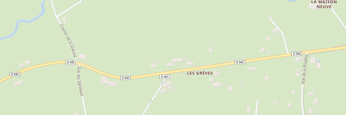 Plan du 23 Rte de Moulins à Coulandon