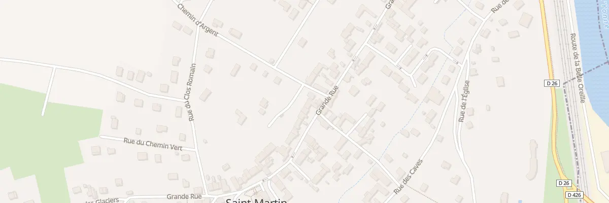 Plan du 28 Gr Grande Rue à Saint-Martin-du-Tertre