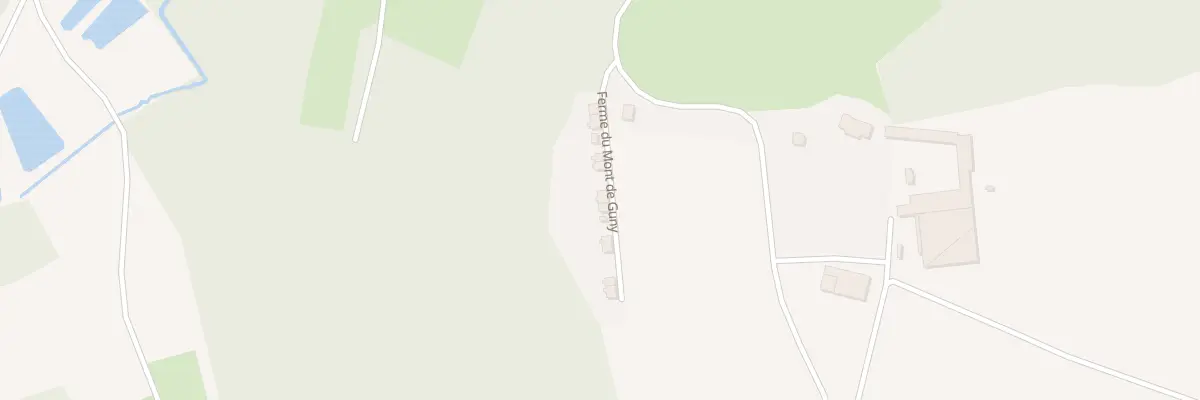 Plan du 12 Ferme du Mont de Guny à Guny