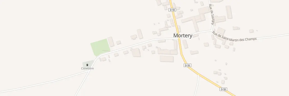 Plan du 3 Rue de Marolles à Mortery