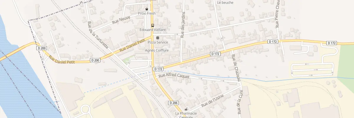 Plan du 9 Rue de Chazeau à Imphy