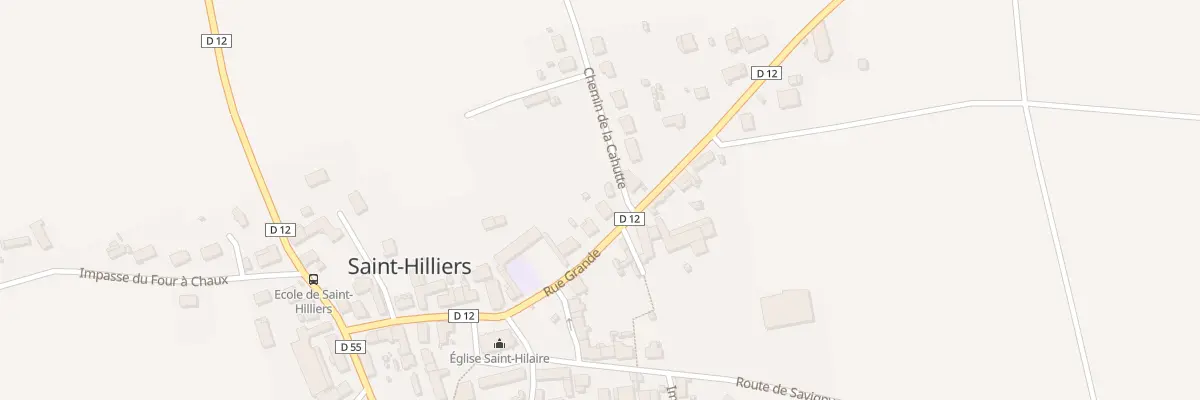 Plan du 18 Rue Grande à Saint-Hilliers