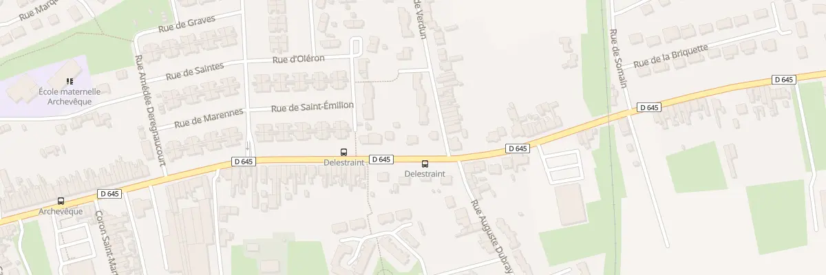 Plan du 197 Rue du General Delestraint à Aniche