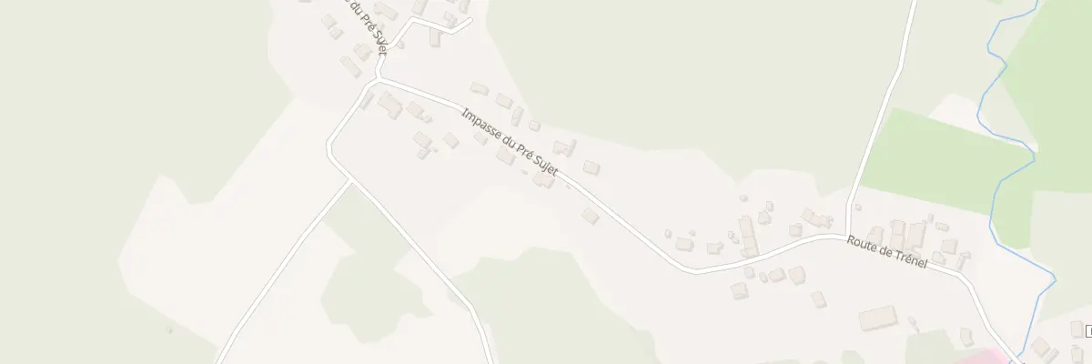 Plan du 1 Imp du Pré Sujet à Villiers-Saint-Denis