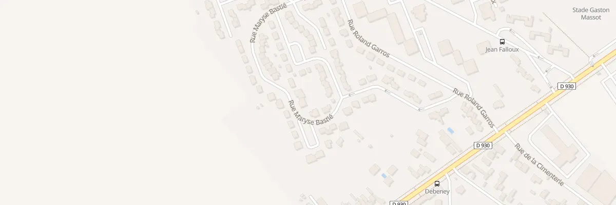 Plan du 6 Rue Maryse Bastié à Saint-Quentin
