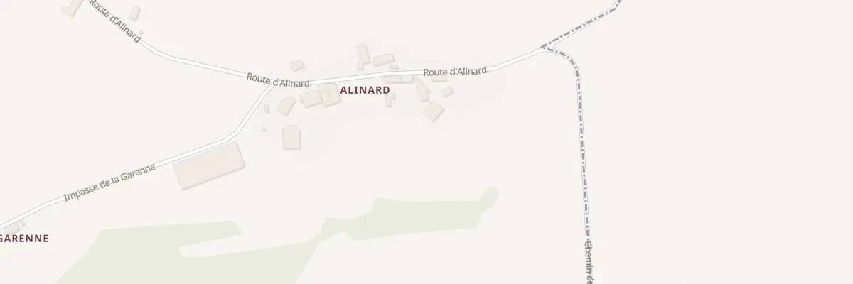 Plan du 5060 La Garenne à Meillard