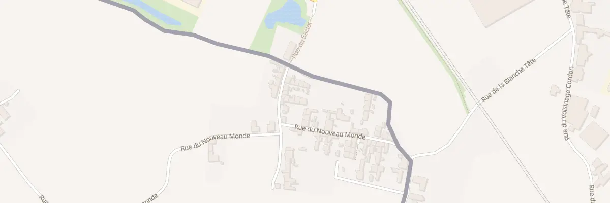 Plan du 49 Rue du Nouveau Monde à Wattrelos