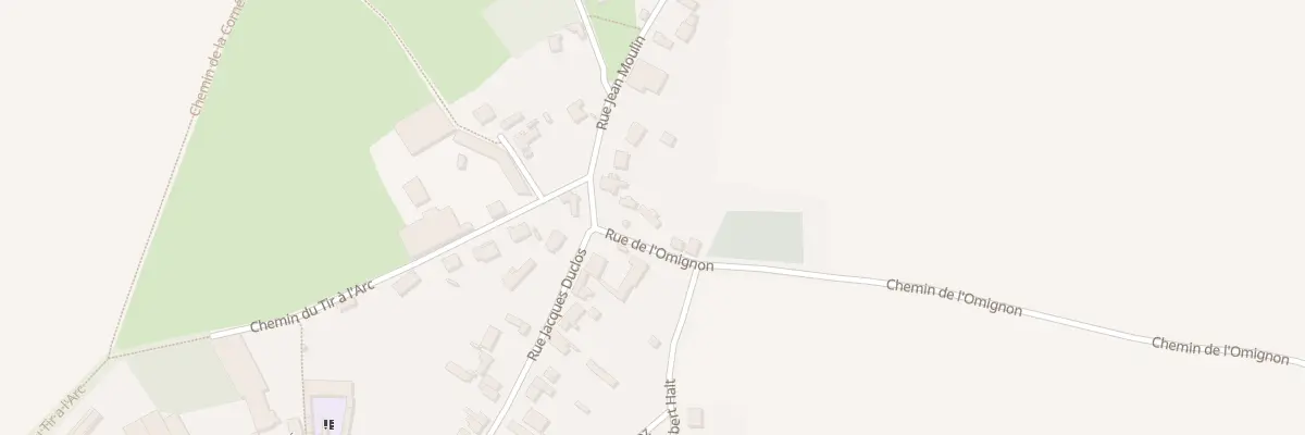 Plan du 1 Rue de l’Omignon à Nauroy