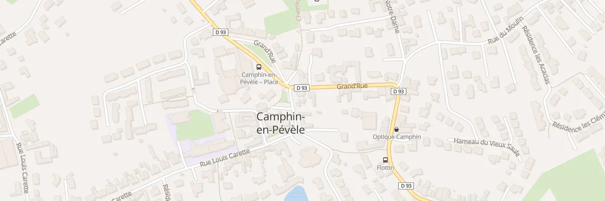 Plan du 14 Rue Grande Rue à Camphin-en-Pévèle