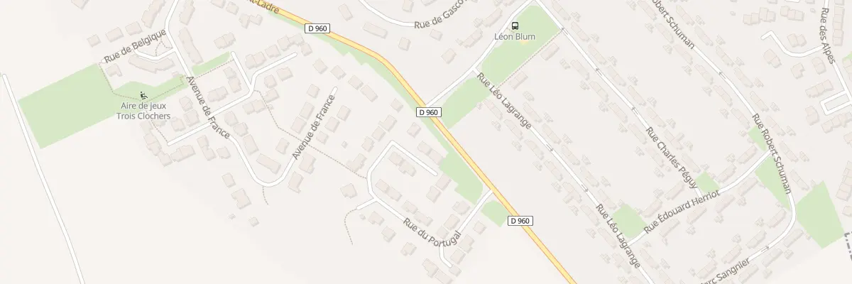 Plan du 15 Rue d’Espagne à Cambrai