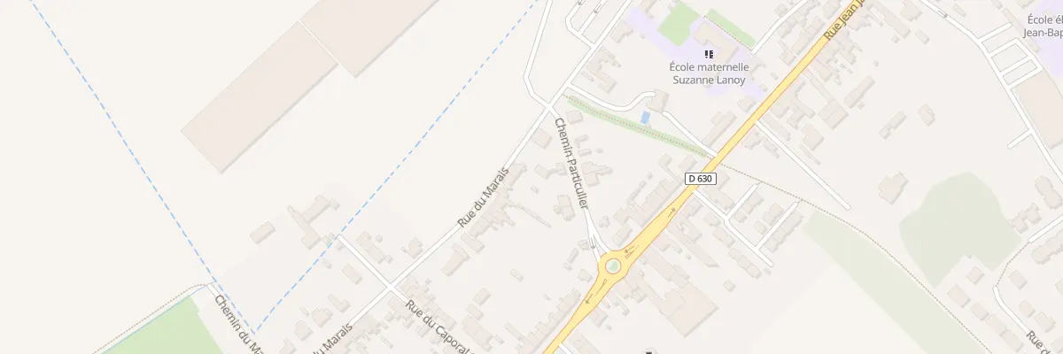 Plan du 200 Rue du Marais à Escaudœuvres