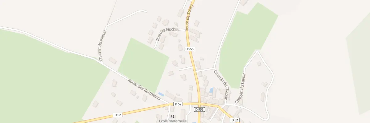 Plan du 1 Imp du Village à Fontaines