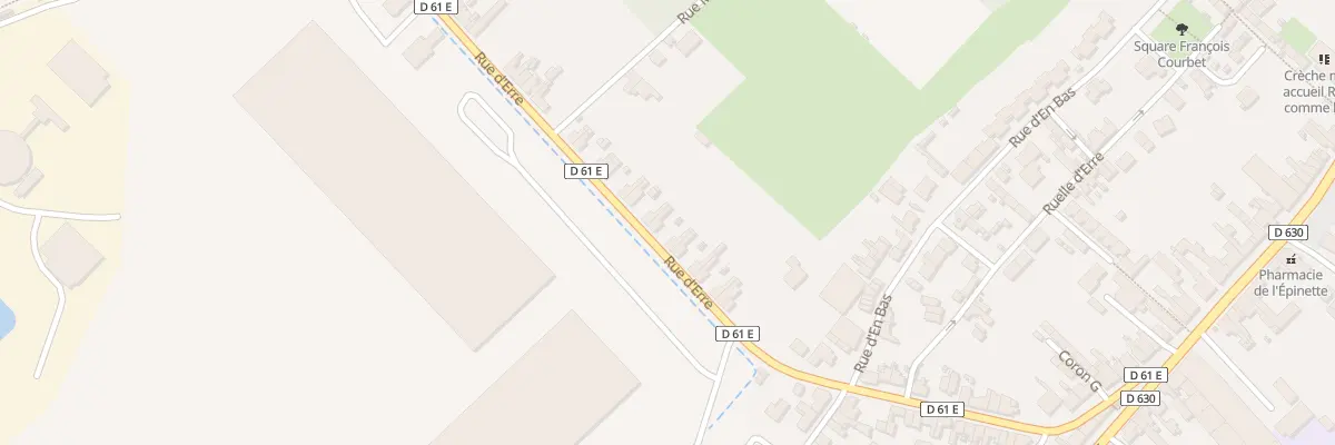 Plan du 68 Rue d’Erre à Escaudœuvres