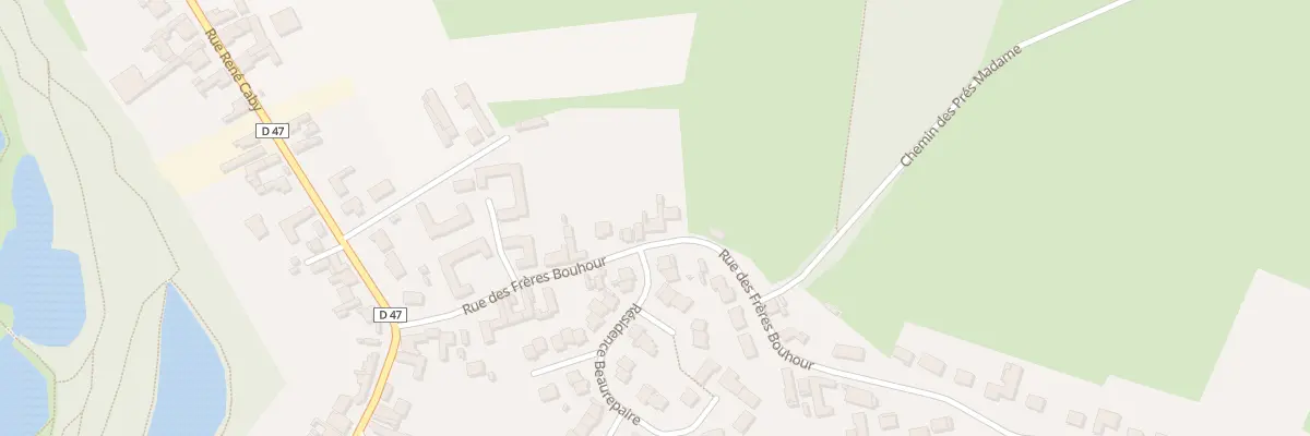 Plan du 10 Rue des Freres Bouhour à Rieulay