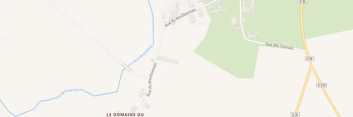 Plan du 23 Rue du Bourbonnais à Bayet