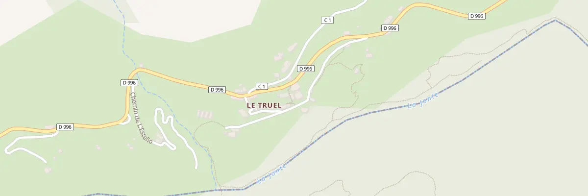 Plan du 5048 Le Truel à Saint-Pierre-des-Tripiers