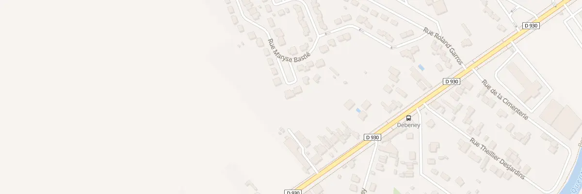 Plan du 13 Rue Maryse Bastié à Saint-Quentin